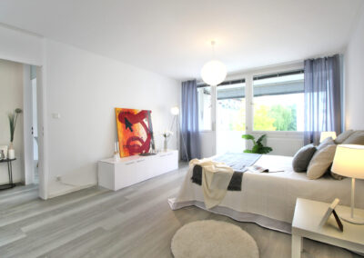 Home Staging Schlafzimmer nachher