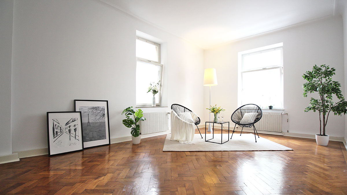 Immobilienfotografie mit Mini-Home Staging