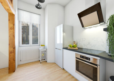 Visualisierte Küche